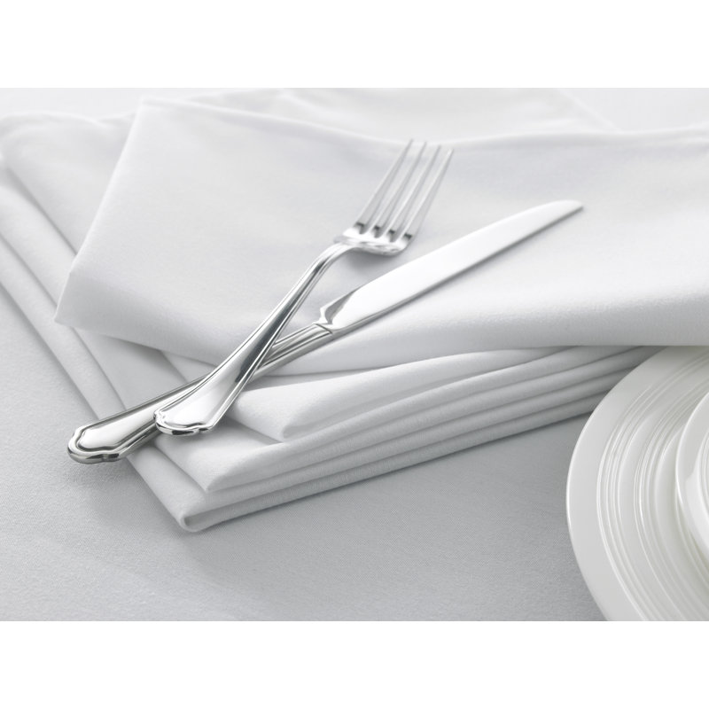 Tablecloth, 132 cm W x 132 cm L, White