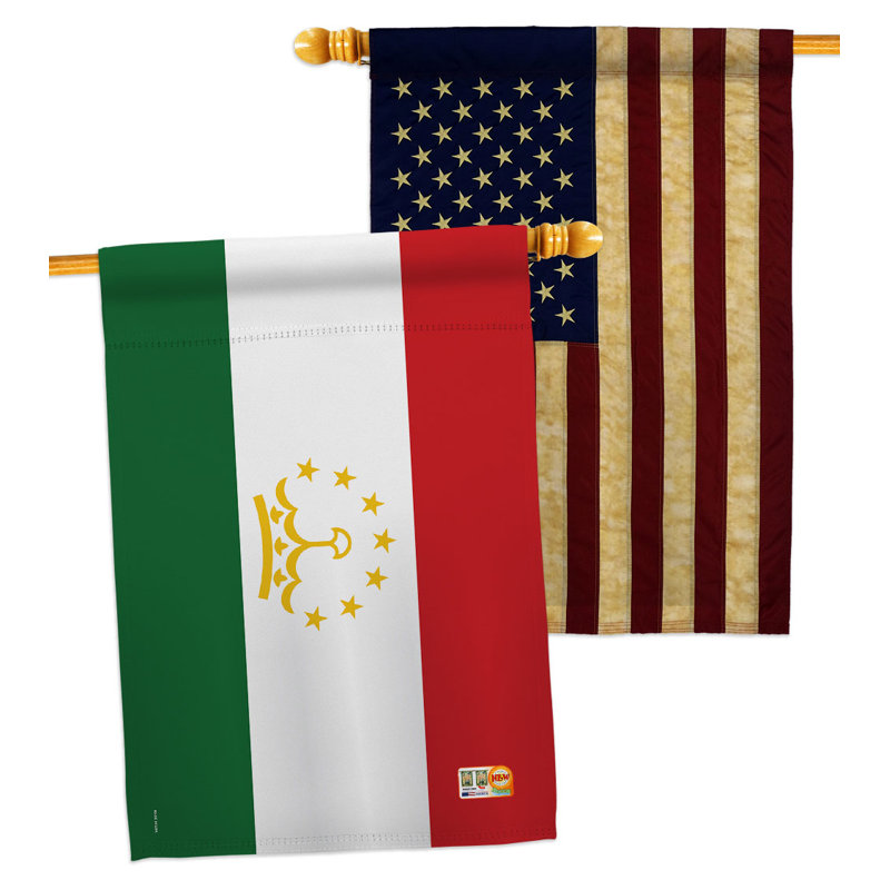 Drapeau décoratif 3 pi 3 po x 2 pi 2 pi Polyester