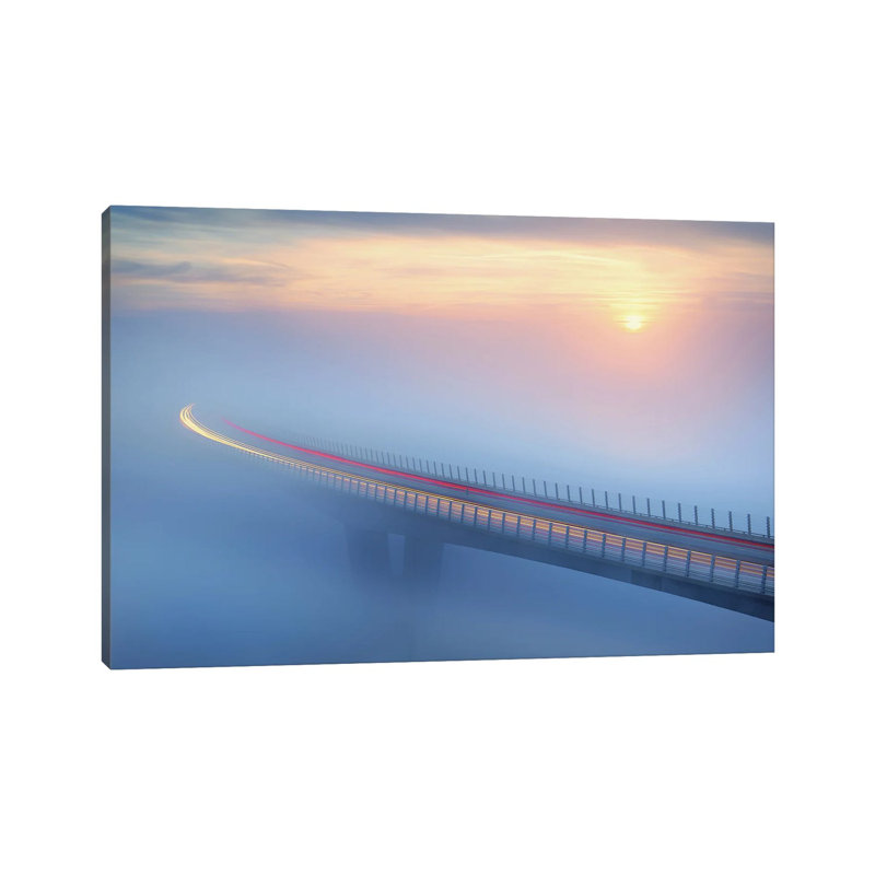 Bridge To by Ales Komovec - Wrapped Canvas Print, 26" L x 18" W