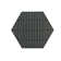 Slat Top Table Tops Outdoor Hexagonal Dining Table