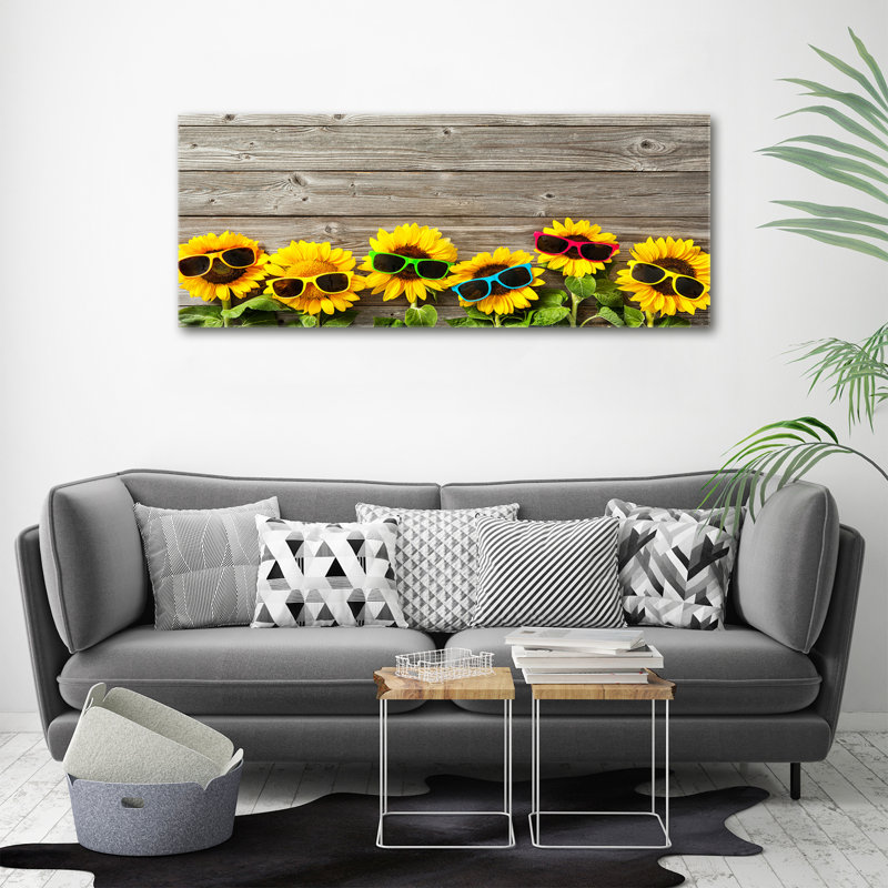 Sunflowers - No Frame Print on Canvas