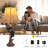 26" Resin Bear Table Lamp with USB & Type-C Ports
