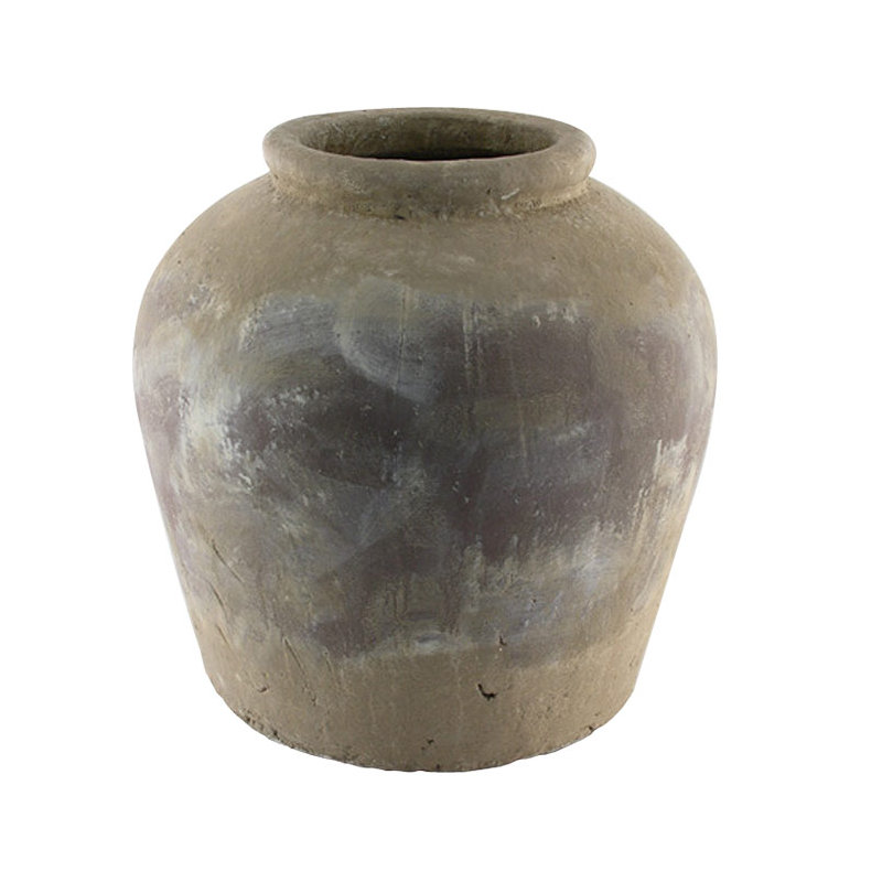 Ceramic Table Vase, 12" H x 12.5" W x 12.5" D