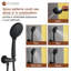 Robinet de douche mural avec valve brute