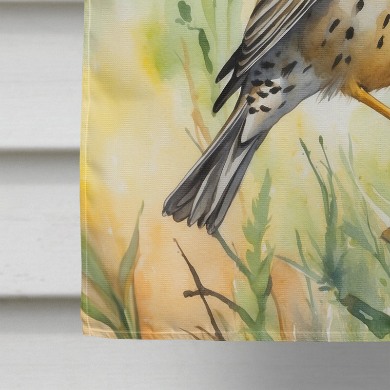 House Flag, North Dakota Western Meadowlark