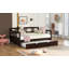 Lit de jour double en bois avec lit gigogne simple-70102131-70102134