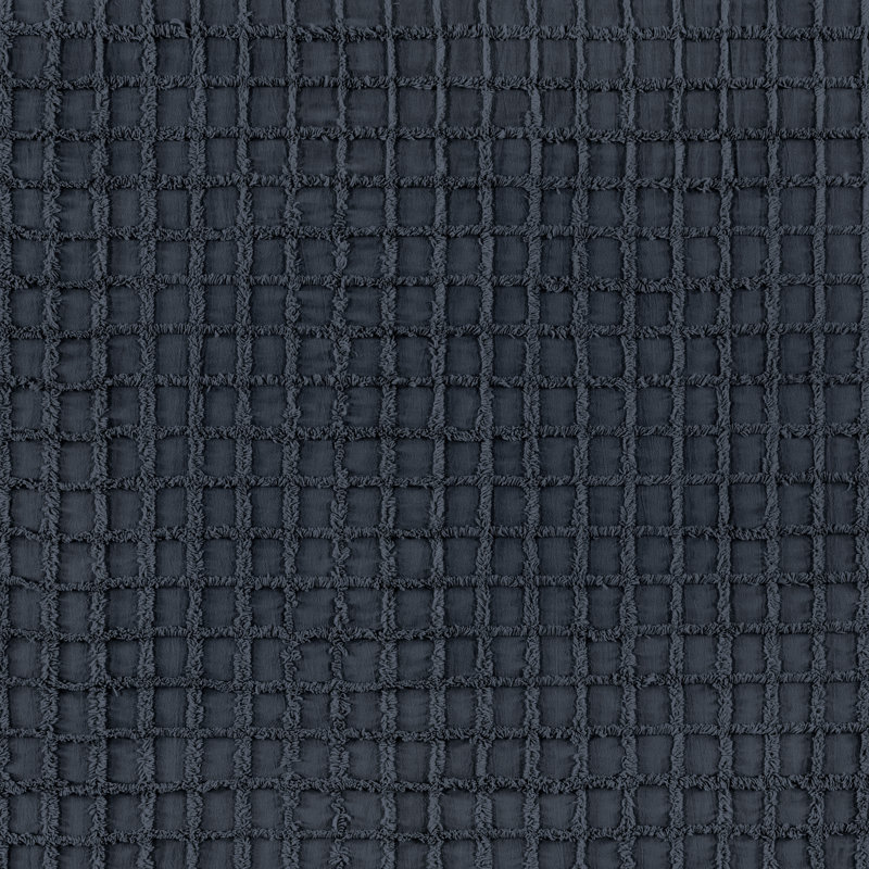 Han 100% Cotton Zipper Sham, King, Indigo
