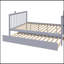 Base de lit plateforme confortable avec tête de lit capitonnée et support solide-230878084-230878095