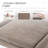 Demarrion Modern Extra-Wide Corduroy Upholstered Dining Side Chair – Solid Wood Frame, Ergonomic Full-Back Comfort-899067725