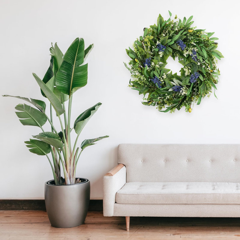 Faux Wreath, 55cm