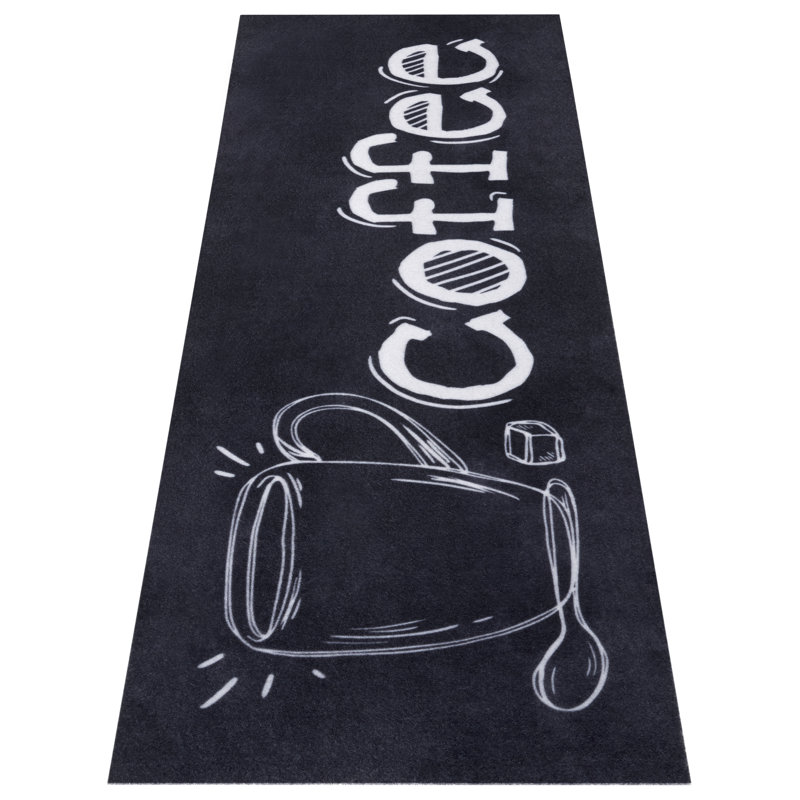 The "Cook & Clean" kitchen runner is ideal for the kitchen, hallway or dining room