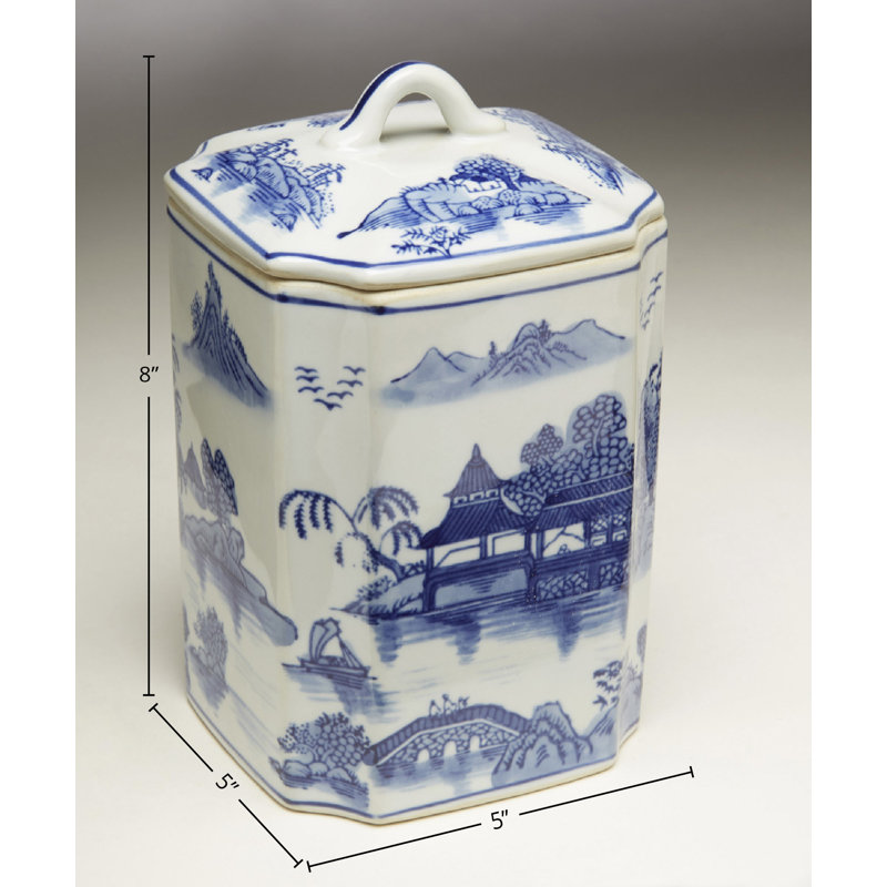 Urne en porcelaine