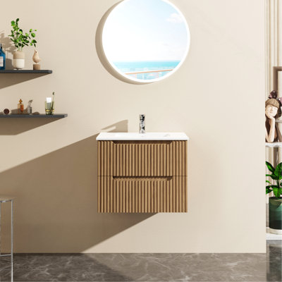 Meuble-lavabo mural 24 po flottant (armoire seulement)