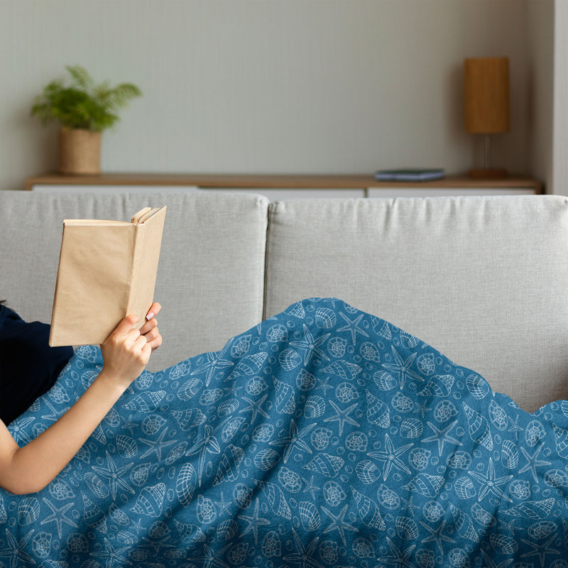 Hand Woven Throw Blanket, 50" x 60"