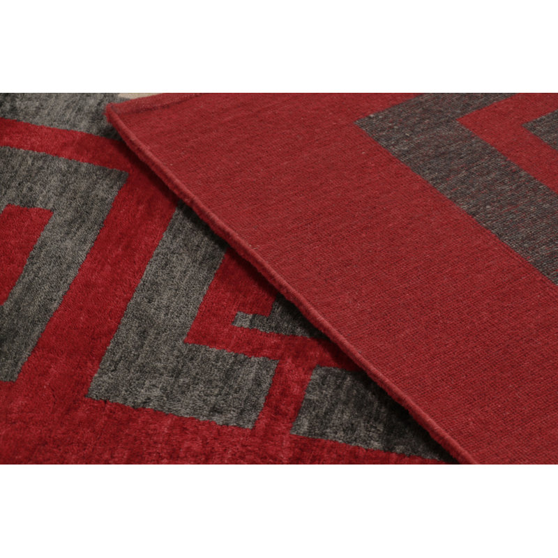 Art Deco Handmade Wool Area Rug