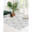 Tapis d'intérieur en polyester tissé à la machine octogonal Eshin-1367618416