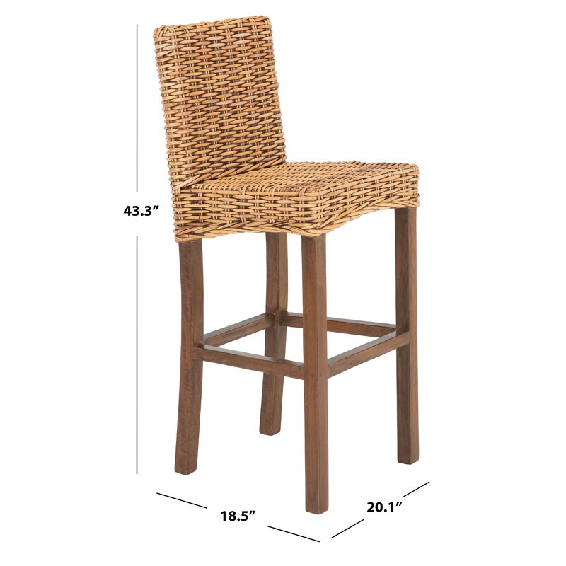 Bayou Breeze Normandie 29.50'' Bar Stool & Reviews | Wayfair