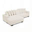 Canapé-lit modulaire en L capitonné rembourré Corduroy-1042832782
