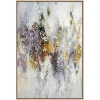 Thoughtful Depths 4 Framed Print Canvas