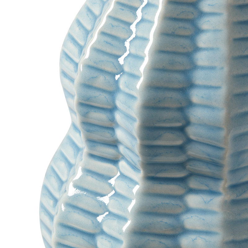 Quinn Lamp Without Shade, Waterfall Blue