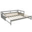 Lit de jour extensible avec couchette, lit de jour en bois avec couchette-1200843008