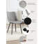 Alhambra 46.5cm H Upholstered Side Chair-1976006533-2023817402