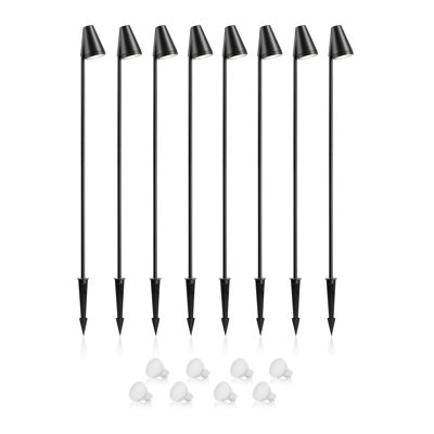 Auraglow Mains Powered IP65 Tall GU10 Outdoor Garden Spike Light