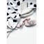 Jeté en laine Rebecca Dalmatian