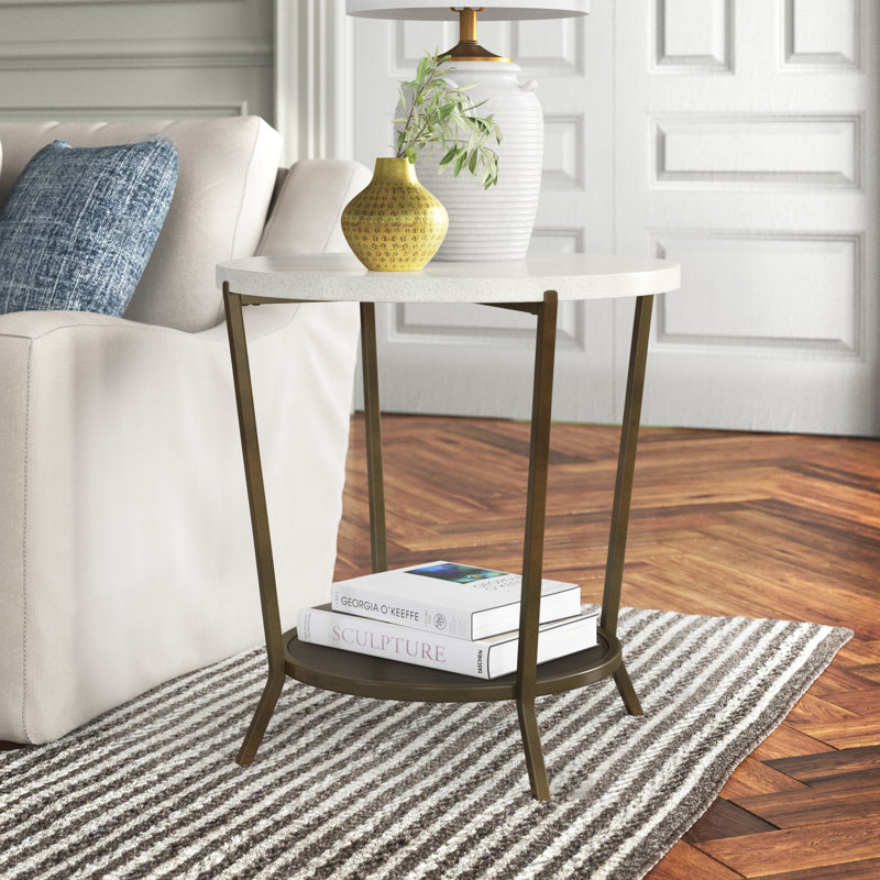 Vivora Stone End Table