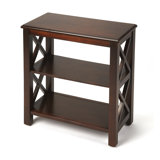 Vance 2 Shelf 22"W Bookcase