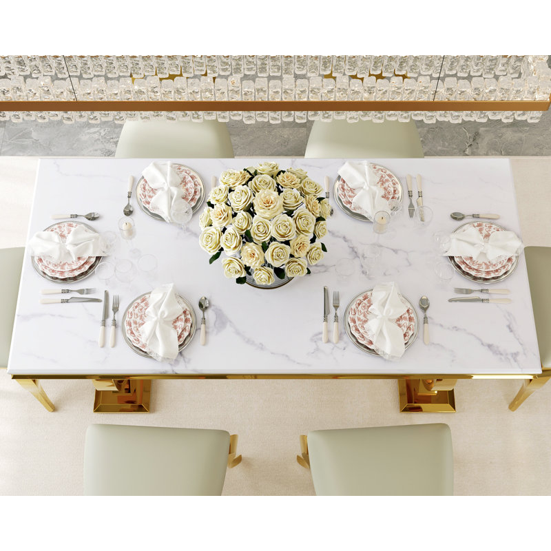 Table de salle à manger Dibartolo L 72 po x l 35 po