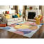 Tapis coloré en laine noué à la main 9 pi 1 po x 12 pi AB4B26098FE54F09839399D9FA6602B3
