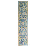 New Turkmen Afghan One-of-a-Kind Runner 2'7" X 13'8" Area Rug