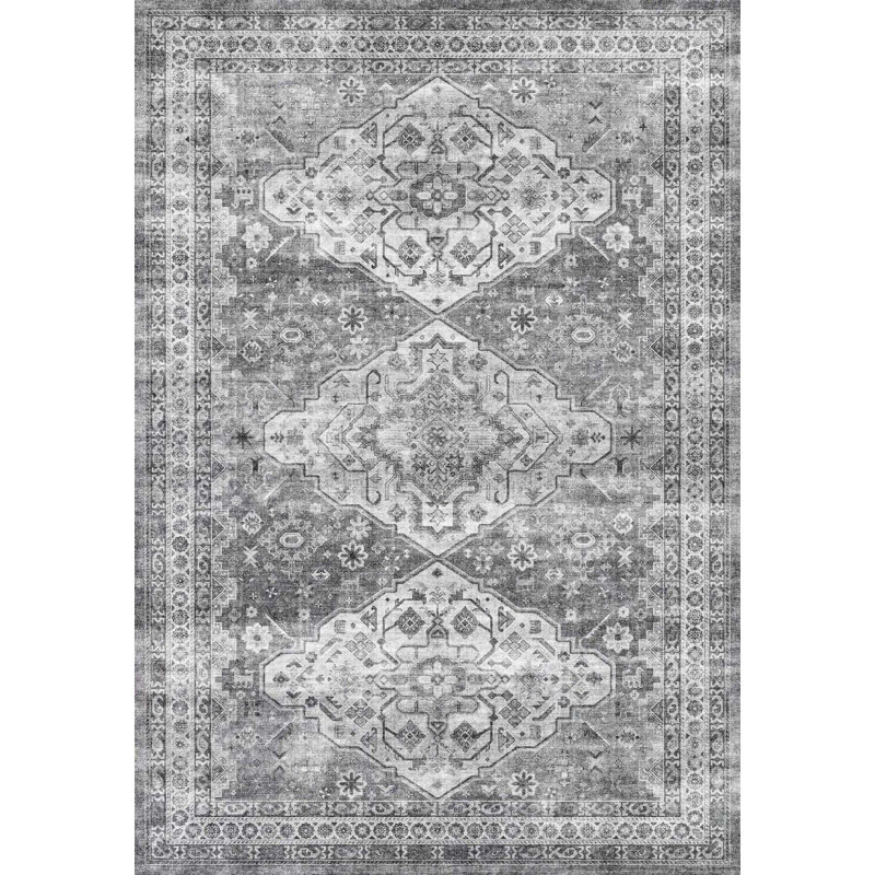 ELISE 3X5 6300-900 GREY, Rectangle 3' x 5'