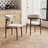 71" Modern Oval Dining Table Set With 6 Dining Chairs-2014980326