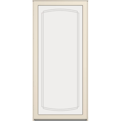 60MT Maximum View Reversible Hinge Storm Door Full-View Beveled Glass with Interchangeable Screen