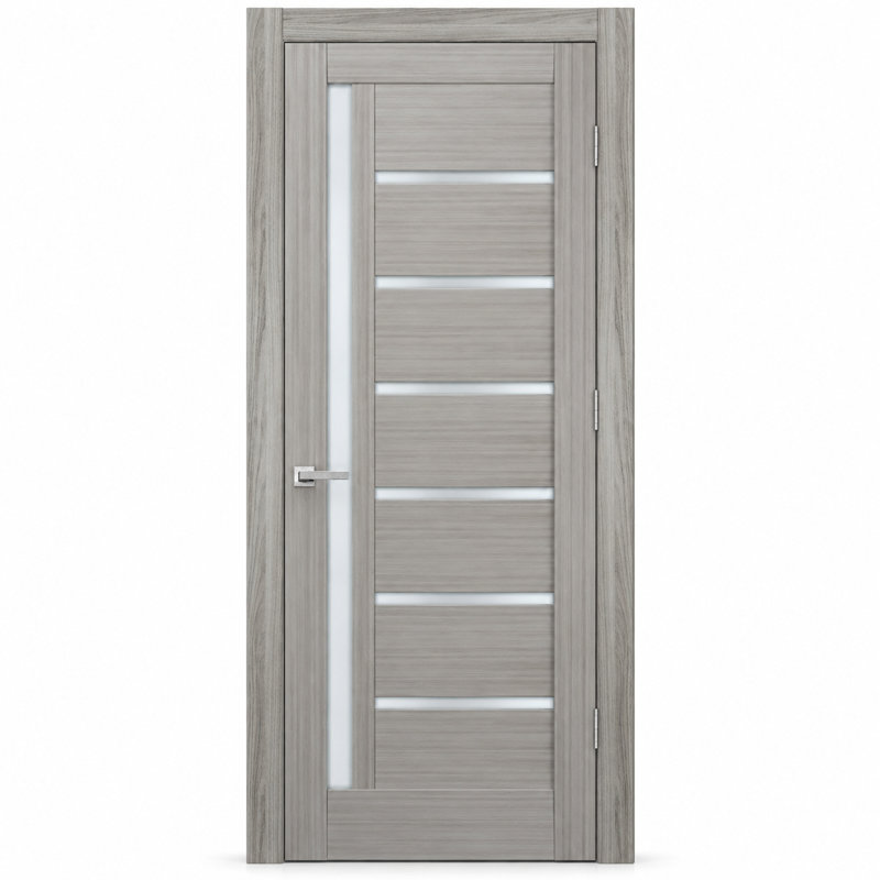 Porte standard gris Quadro, 36 po x 84 po