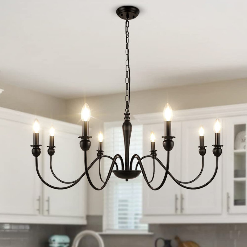  Lustre classique / traditionnel à 8 lumières Ariyanah