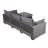 Modular Sectional Sofa Couch With Movable Ottoman
