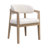 Prescott Mid-Century Modern 7-Piece Dining Set With 95-Inch Double Pedestal Table And Upholstered Dining Chairs-122510320