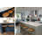 Adjustable Height Counter Stool with Metal Frame