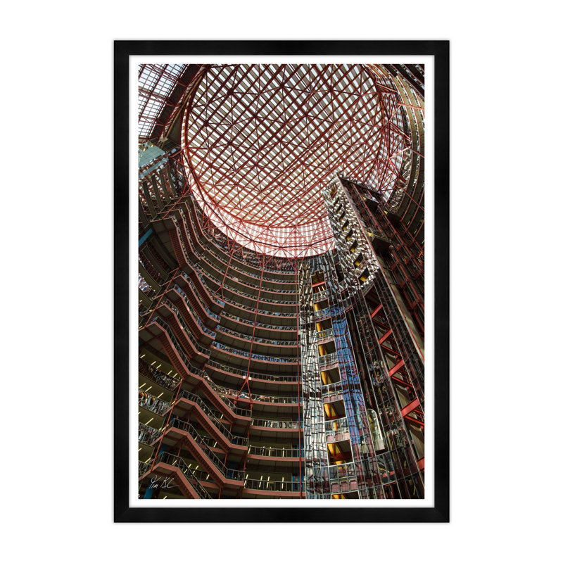 Atrium par Tim Klein - Photographie avec cadre photo