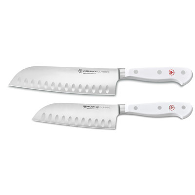 Wüsthof Classic 2 Piece Santoku Knife Set