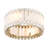 Metropolitan 4 Light Semi Flush In Celeste Brass Finish