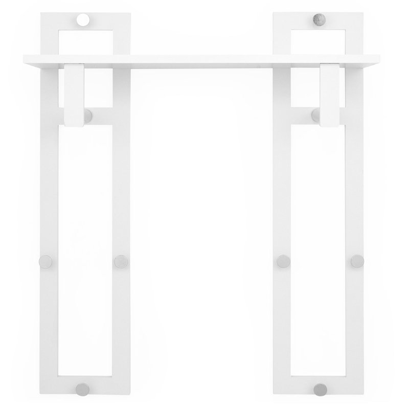 Januka Hall Tree 60cm Wide, White