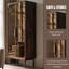 Nut-brown Solid  Wood Display Cases