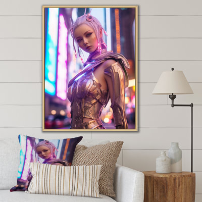 " Cyberpunk Urban Tokyo Glorious Goddess "