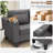 58'' Upholstered Sleeper Sofa-106932456