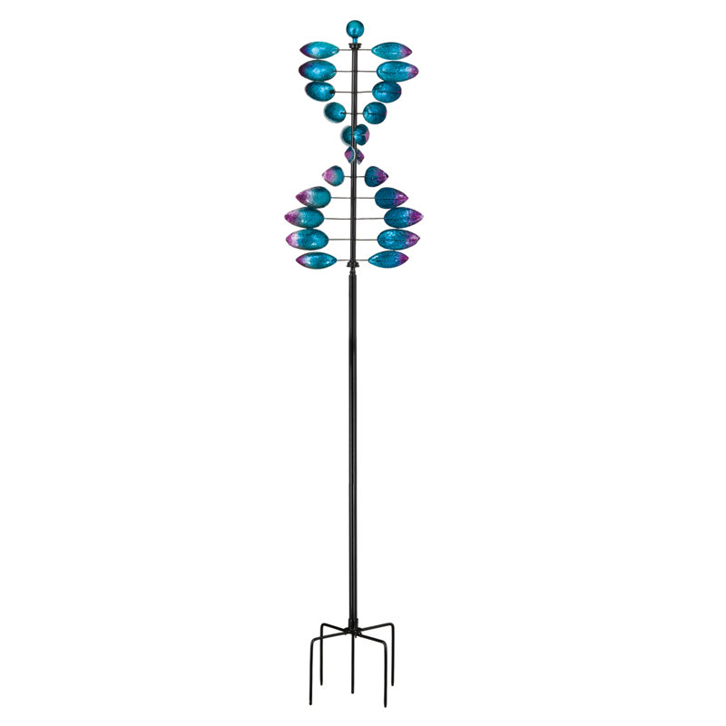 Cantrall Weather Resistant Metal Abstract Rotator