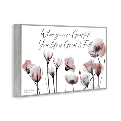 Grateful Faith Floral Art by Albert Koetsier bg-104